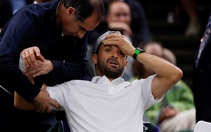 Grigor Dimitrov bỏ cuộc ở Wimbledon vì cú giao bóng của chính mình