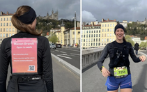 Mang CV trên lưng chạy marathon, cựu sinh viên tìm được việc làm