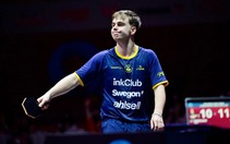 Thụy Điển phá vỡ thế thống trị của Trung Quốc ở Grand Slam bóng bàn