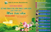 Lâm Sơn tổ chức lễ hội trái cây, ẩm thực chào mừng Quốc khánh