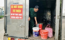 3 tháng, một cựu chiến binh lái xe tải hút được 116kg vụn sắt, vật nhọn