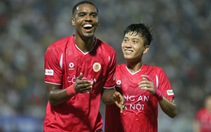 Nam Định - Công An Hà Nội (hiệp 2) 1-1: Tiền đạo cao 2m06 gỡ hòa cho Nam Định