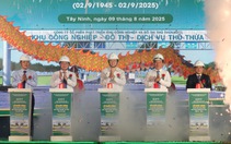 Khởi công khu công nghiệp Thủ Thừa, Tây Ninh bắt đầu chuỗi hoạt động kỷ niệm ngày Quốc khánh