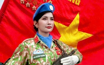 Truyền thống 3 đời tham gia diễu binh của nữ quân nhân bảo vệ quân kỳ A80