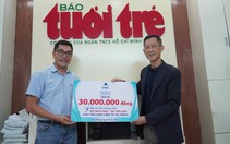 Một công ty trao Tuổi Trẻ 30 triệu đồng, tiếp sức đến trường tân sinh viên Đà Nẵng