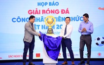 Chiếc cúp đặc biệt Giải bóng đá công nhân, viên chức Việt Nam 2025