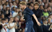 HLV Conte: 'Số phận nghiệt ngã với De Bruyne, thẻ đỏ hủy hoại trận đấu'