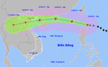 Siêu bão Ragasa dự kiến đổ bộ ngày 25-9, Thủ tướng yêu cầu nhiều tỉnh hoãn cuộc họp không cần thiết