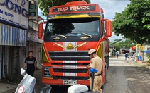 Tài xế và chủ xe ben bị phạt hơn 120 triệu đồng vì chạy vào đường cấm, chở quá tải
