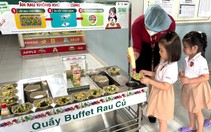 Để rau xanh thành ‘niềm vui bữa trưa’ của học sinh
