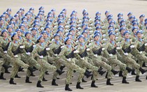 Đội hình diễu binh, diễu hành A80 hoàn thành nhiệm vụ, trở về đơn vị