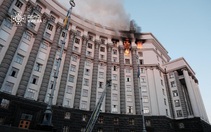 Ukraine bàn chuyện tòa nhà Chính phủ trúng tên lửa Nga với ông Rubio