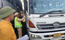 Tài xế và chủ xe tải bị phạt tới 103 triệu đồng vì vi phạm khi chạy trên cao tốc Nha Trang - Cam Lâm
