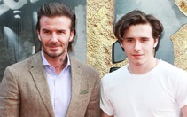 Phong cách thời trang của Brooklyn không thua kém David Beckham