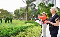 Bàn giao công viên nhà thi đấu Phan Đình Phùng phục vụ người dân dịp Tết Bính Ngọ