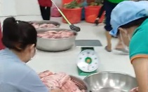 Làm rõ vụ thịt heo không tươi vào trường tiểu học ở TP.HCM