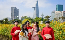 Bờ Thủ Thiêm sông Sài Gòn: Chuyển mình từ lau sậy đến đồng hướng dương và công trình hiện đại