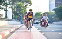 Làn đường ưu tiên cho xe đạp: Cần nhân rộng