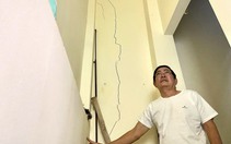 Sống cạnh cao ốc đang thi công, người dân ở trung tâm Đà Nẵng thấp thỏm vì tường nhà nứt