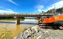 Đã tháo dỡ đập ngăn mặn tạm trên sông Cái Nha Trang, đảm bảo thoát lũ