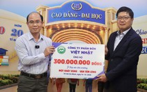 Công ty phân bón Việt Nhật tiếp sức đến trường 300 triệu đồng: Hãy mạnh mẽ băng qua gian khó!