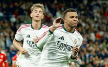 Real Madrid thắng đậm với cú đúp của Mbappe, dù vắng Vinicius
