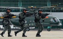 Lực lượng của quân đội, công an phối hợp diễn tập chống khủng bố, bạo loạn