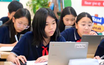 Học sinh từ lớp 6 đến lớp 12 có thể kiểm tra định kỳ trên máy tính, dùng học bạ số