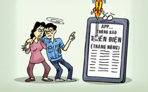 Chiếc điện thoại 'còng lưng' gánh nhiều app