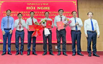Công bố hàng loạt quyết định cán bộ chủ chốt ở Cà Mau