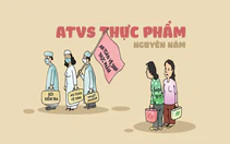 Tay gom rác, lau bàn xong bốc rau vào đĩa, khách nhìn không dám gắp