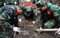 Tiếp tục mở rộng phạm vi tìm kiếm, tìm thấy thêm 8 bộ hài cốt liệt sĩ ở công viên Lê Thị Riêng
