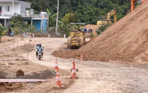 Quốc lộ 28 sụt lún, tạm cấm xe qua đoạn nối Đà Lạt - Gia Nghĩa