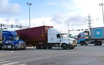 Đà Nẵng xử lý hơn 1.000 lượt xe container chạy quá tốc độ