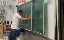 Lớp học '3 ngày không có bảng' đã có bảng mới, nhà trường nói 'rút kinh nghiệm sâu sắc'