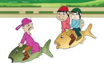 Ông Táo chạy xe ôm công nghệ