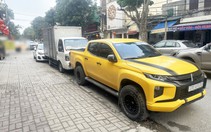 Công an xử lý vụ đưa xe khóa đầu, đuôi xe tải đậu 'chình ình' trước cửa hàng cận Tết
