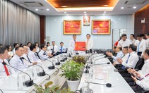 Bí thư Thành ủy TP.HCM Trần Lưu Quang thăm, chúc Tết y bác sĩ