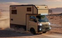 Nhà di động chỉ to cỡ 'Su cóc' nhưng tiện nghi như motorhome cao cấp, ở được 4 người
