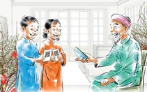 Lì xì hưởng ứng Tết không dùng tiền mặt