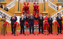Tổng Bí thư Tô Lâm, Chủ tịch nước Lương Cường dự khánh thành trụ sở làm việc cơ quan Chủ tịch nước