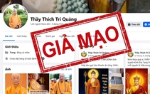 Mạo danh Đức Pháp chủ Thích Trí Quảng, kêu gọi chuyển tiền trục lợi