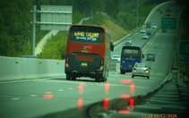 52 xe khách vi phạm tốc độ trên cao tốc từ TP.HCM đến Khánh Hòa trong 1 ngày, có xe vượt quá 23km/h
