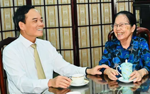 Bí thư Thành ủy TP.HCM Trần Lưu Quang thăm cán bộ lão thành ngành y tế