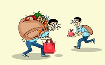 'Quà về' và 'quà đi' khi về quê ăn Tết