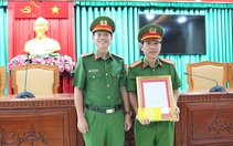 Bộ Công an khen thưởng đột xuất vì phá nhanh vụ trộm hơn 1,5 tỉ đồng ở Long Xuyên