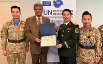 Lần đầu tiên Việt Nam có khóa huấn luyện về gìn giữ hòa bình đạt chuẩn Liên hợp quốc