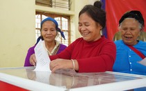 Cử tri 12 xã biên giới, miền núi Nghệ An đi bầu cử sớm
