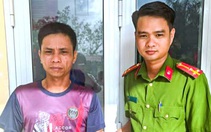 Mời làm việc thanh niên giật điện thoại của người bán vé số dạo
