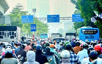 Hà Nội rào chắn 1.200m đường Nguyễn Trãi để làm dự án chống ngập
